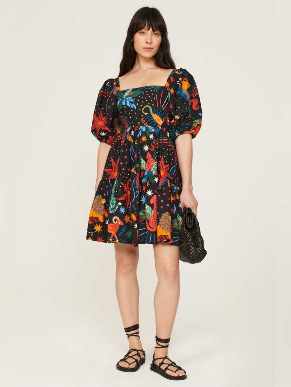 Farm Rio Zodiac Mini Dress